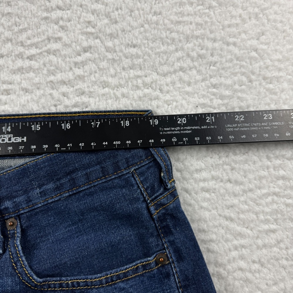 Levi's 569 Loose Fit Straight Leg Jeans Mens 36x32 Blue Denim Cotton Mid Rise - Picture 6 of 12